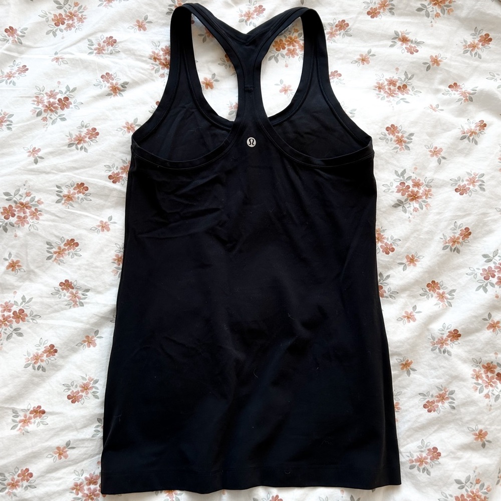 Lululemon Black Racerback Tank - Picture 3 of 5